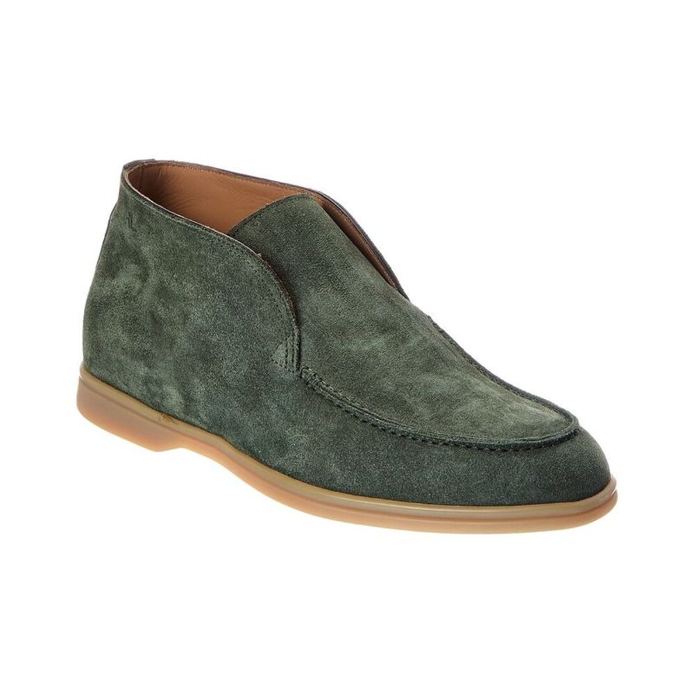 Harry's Of London Tower Suede Loafer, Green